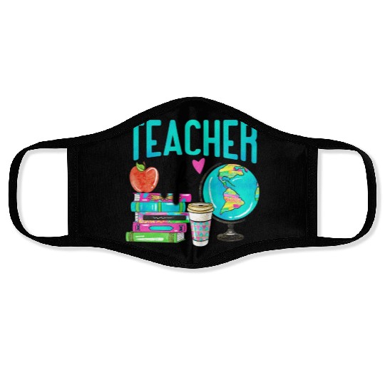 Teacher Life Happy Teachers Day Face Masks