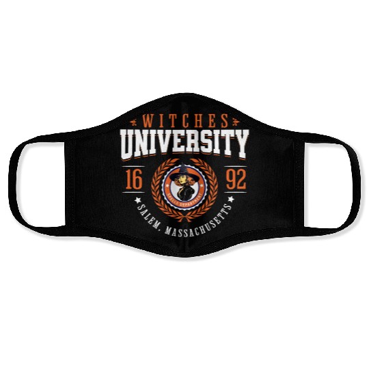 Witches University Face Masks