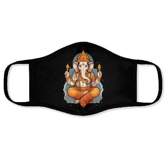 Happy Diwali Diwali Festival Indian Hindu Hinduism Face Masks
