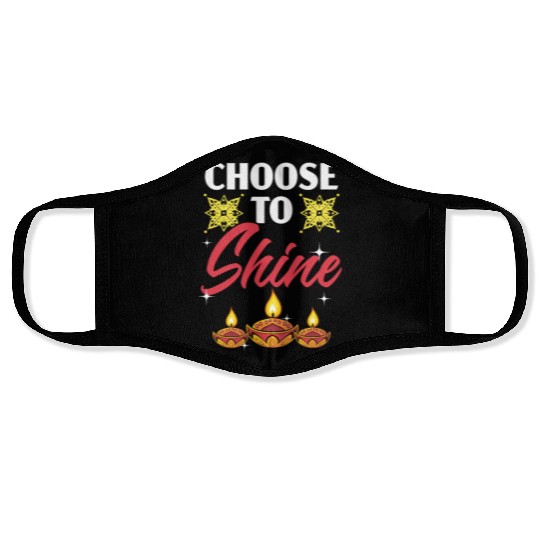 Happy Diwali Diwali Festival Indian Hindu Hinduism Face Masks