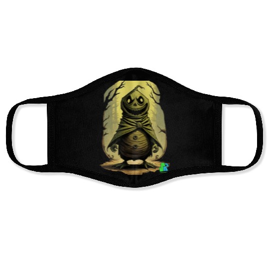 Trick or Treat Spooky Kid Face Masks