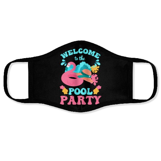 Party Party Monster Vacation Cool Face Masks
