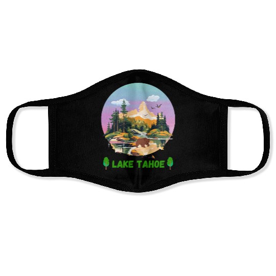 Lake Tahoe California Face Masks