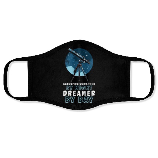 Astrophotography Astronomy Space Camera Star Watch Face Masks