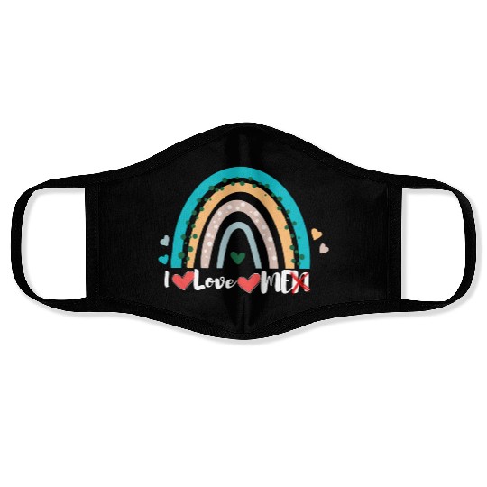 Not Men I love me I love men Face Masks