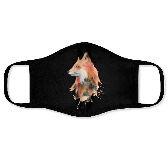 WOMENS FOX Face Masks TOP