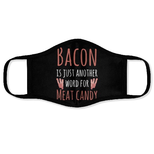 Bacon Meat Candy Face Masks