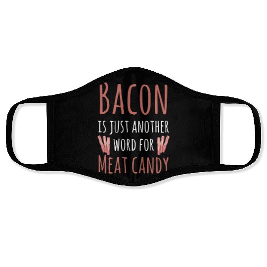 Bacon Meat Candy Face Masks