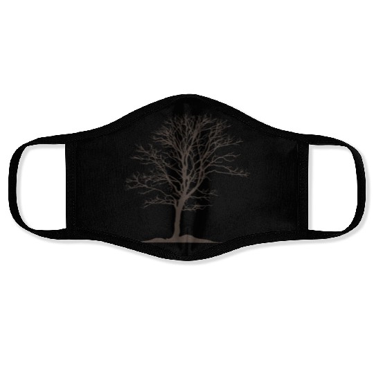 Tree without Leaves Nature Forests Environment Face Masks
