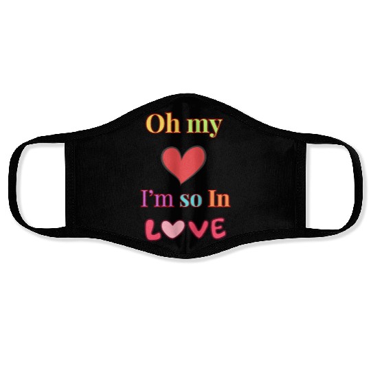 I"m so In Love Face Masks