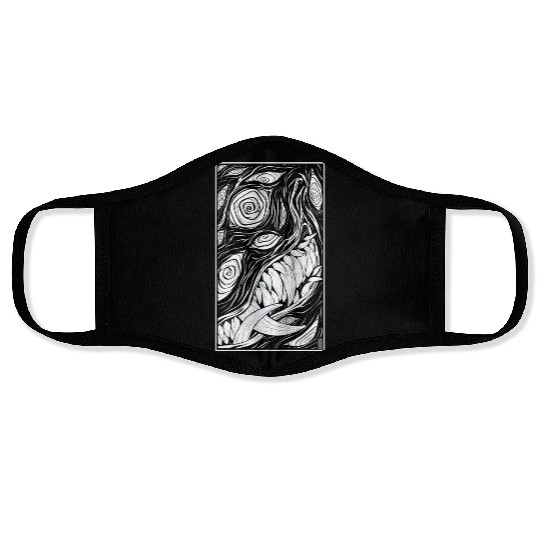 Demon Fox Face Masks