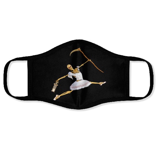 The extraordinary hobby of the Grim Reaper Face Masks