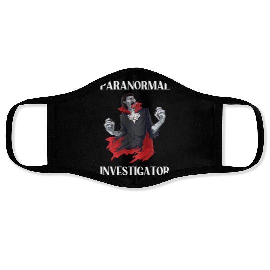 Ghost Hunting Paranormal Investigator Face Masks