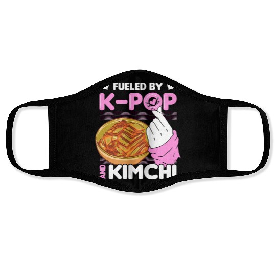 Kimchi Lovers Korean Cuisine Food Gifts Face Masks