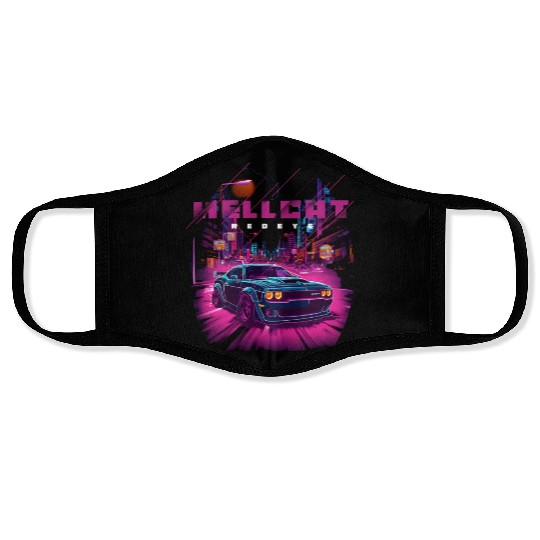 Hellcat SRT Face Masks