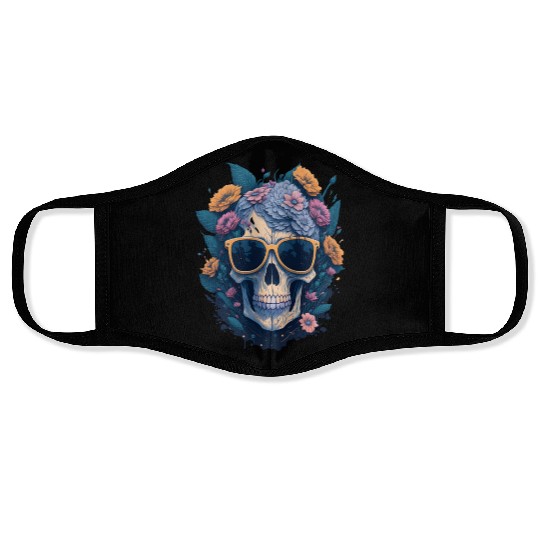 Floral Skull | C10 Face Masks
