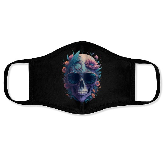 Floral Skull | C13 Face Masks