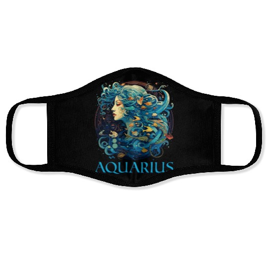 Embrace Your Aquarius Identity: Aquarius Zodiac Face Masks