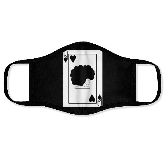 Black Queen Face Masks