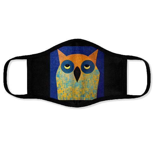 Mod Owl: Bored Owl Face Masks
