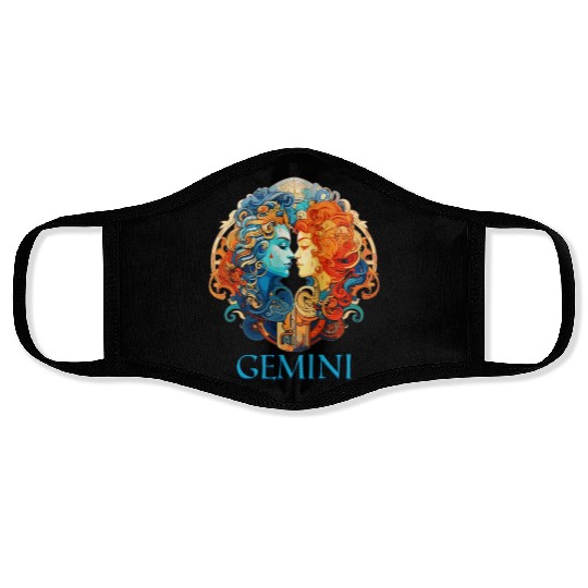 Embrace Your Gemini Identity: Gemini Zodiac Face Masks