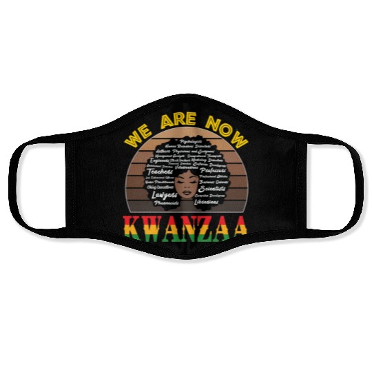 Celebrating All Passions with Kwanzaa Pride Face Masks