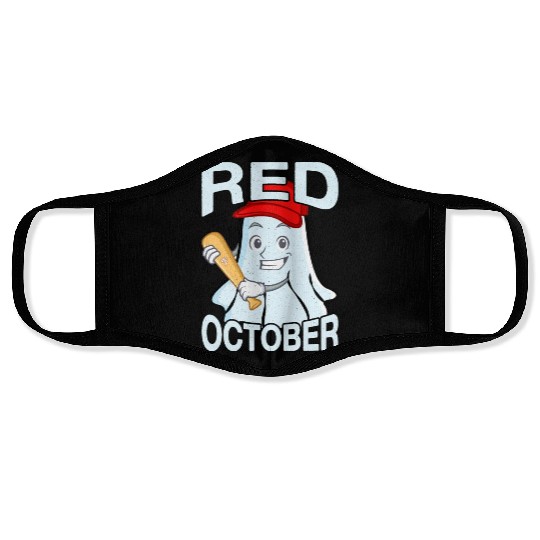 Vintage Philly Red October Philadelphia Ghost Face Masks