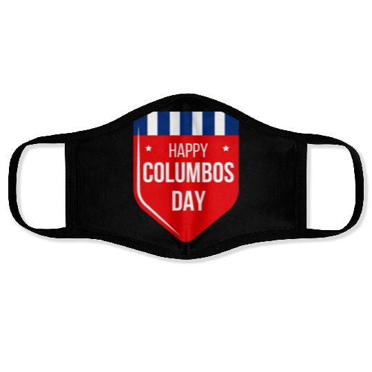 Columbus Day Celebration:Explore, Discover Face Masks