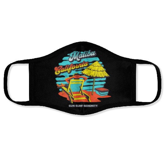 Malibu California Face Masks