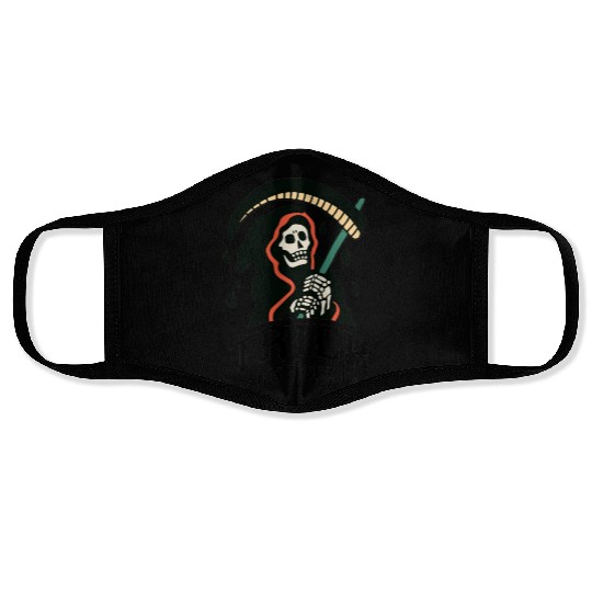 Trick or Treat Grim Reaper Face Masks
