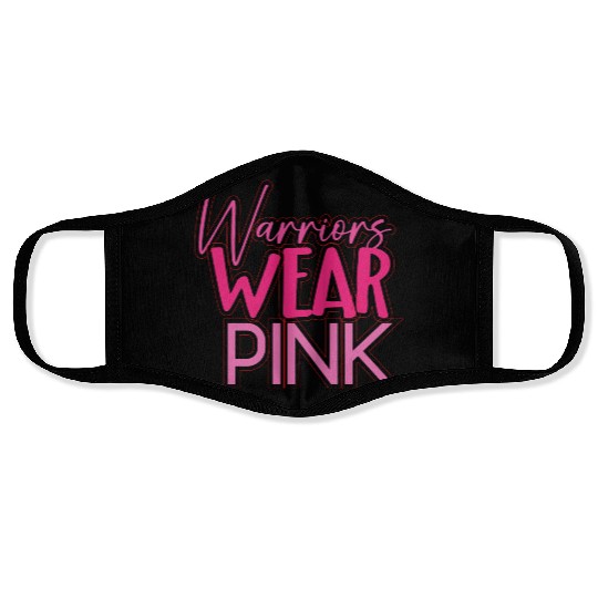 Warriors Wear Pink Face Masks
