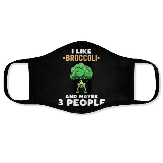 I Like Broccoli And Maybe 3 People Vegetable Face Masks