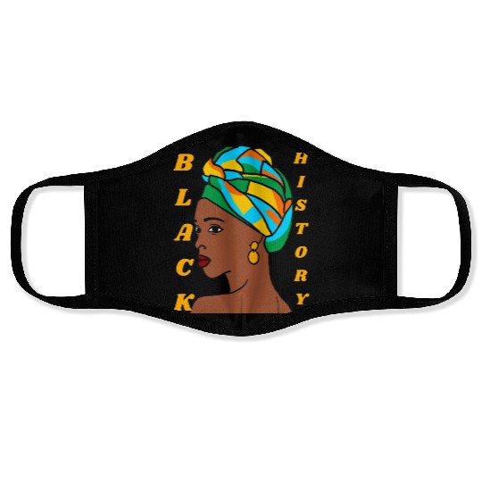 BLACK HISTORY Face Masks