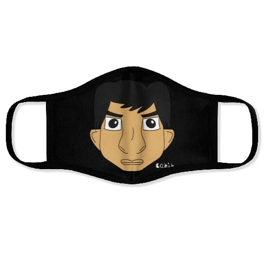 Sahib character face Face Masks