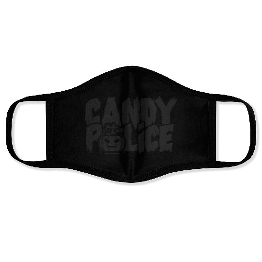Candy Police Funny Halloween Face Masks