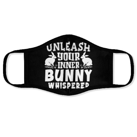 Bunny Owners Rabbit Lover Bunny Mom Bunny Dad Hopp Face Masks