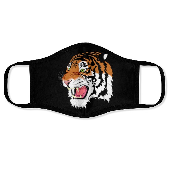 Tiger Face Masks