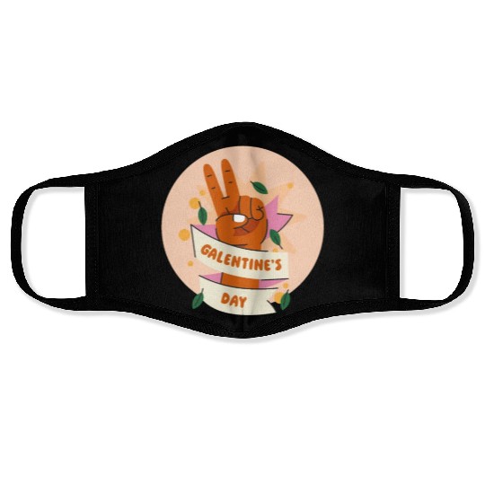 Be My Galentine. Galentine's Day Face Masks