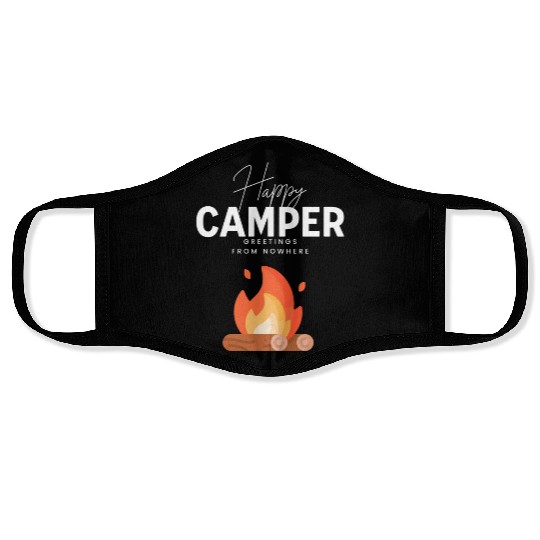 Happy Camper Face Masks