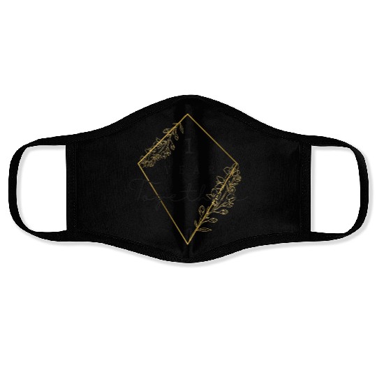 Anniversary 1 Year Together / Celebrate One Year Face Masks