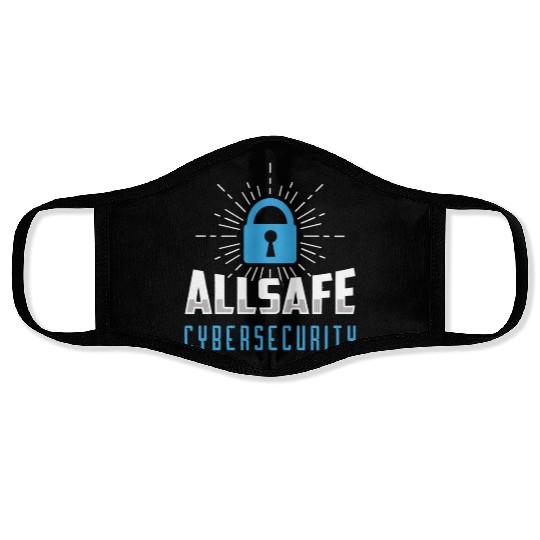 Cybersecurity Allsafe Cybersecurity Programmer Face Masks