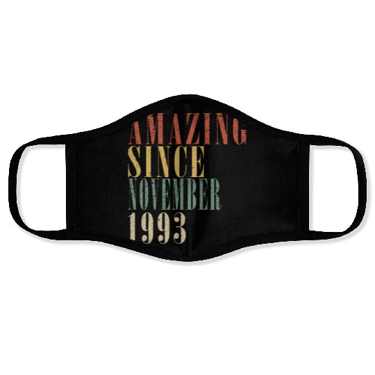 november 1993 Anniversary november 1993 november Face Masks