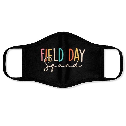 Field Day Squad Cool Student Teacher Last Day Of Face Masks