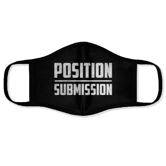 Vintage Inspired Funny Jiu Jitsu Martial Arts BJJ Face Masks