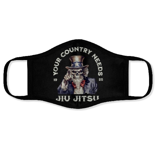 Vintage Brazilian Jiu Jitsu MMA American BJJ Face Masks
