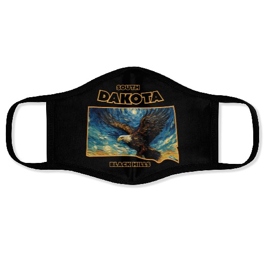 South Dakota - Eagle Face Masks