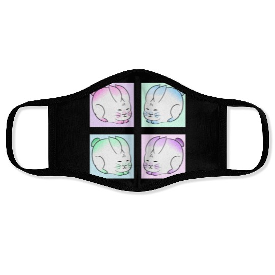 Bunny Ball Brigade Face Masks