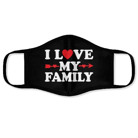 I love my Family Face Masks