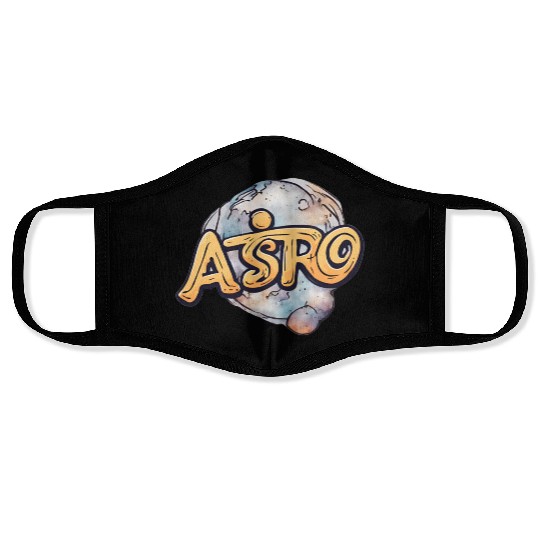 Astro rock Face Masks