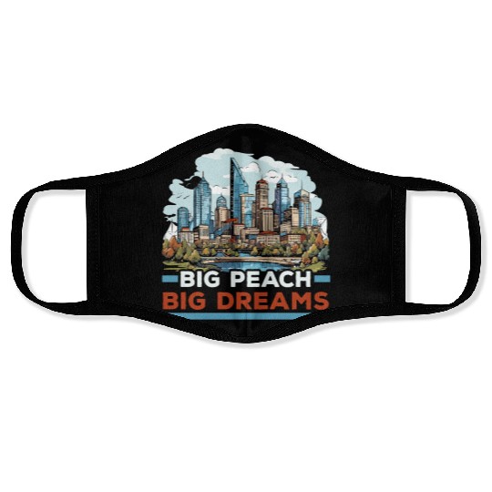 Atlanta City Georgia USA America United States Face Masks